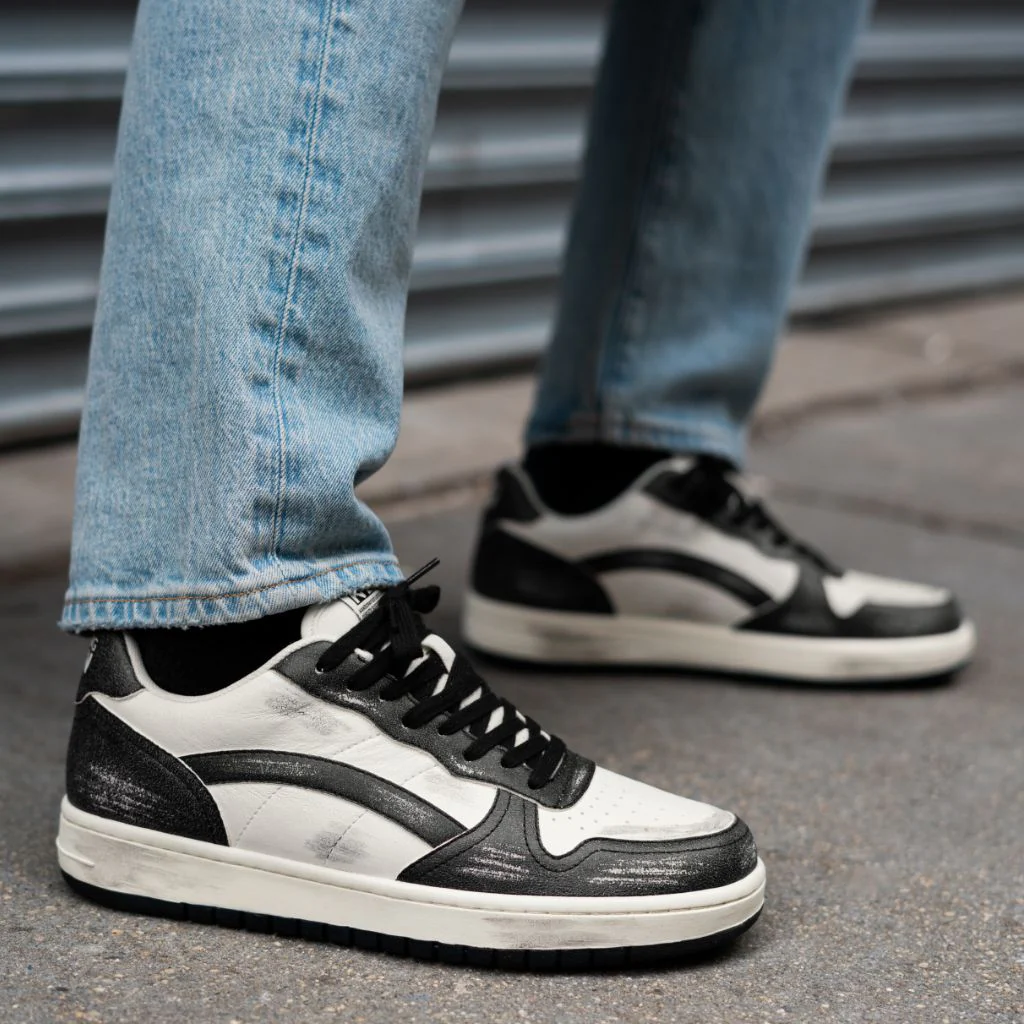 Men's Cross Court | Black x White - Image 7