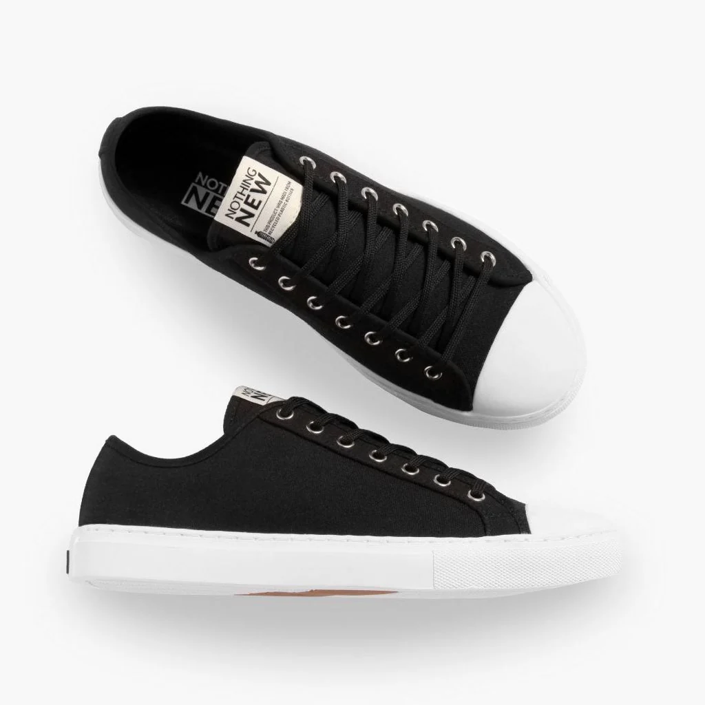 Men's Classic Low Top | Black x White - Image 5