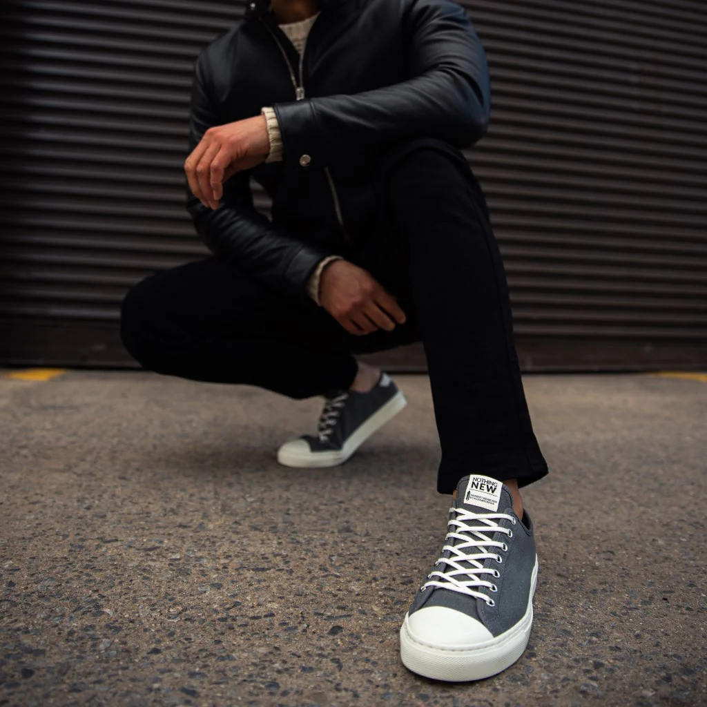 Men's Classic Low Top | Grey x Off-White - Image 7