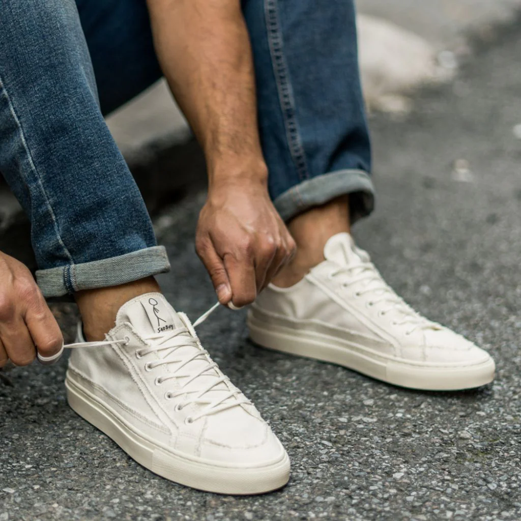 Men's Classic Low Top | Sad Boy - Image 5