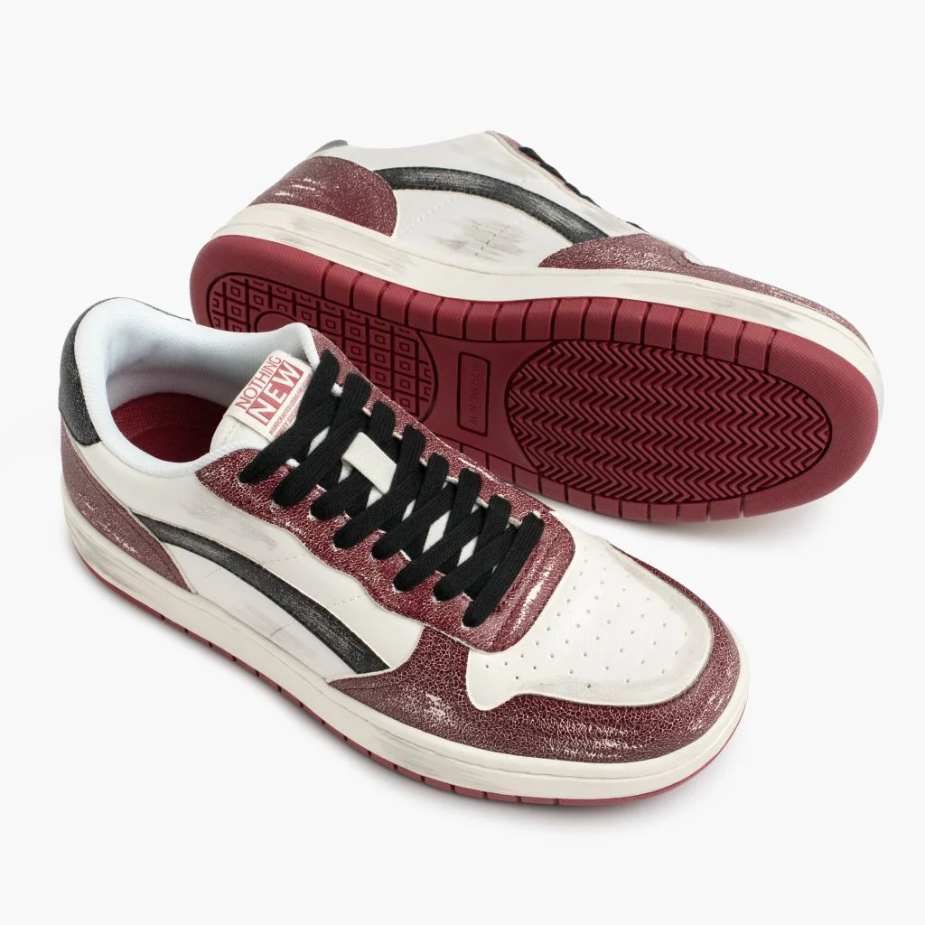 Women's Cross Court | Black x Red - Image 4