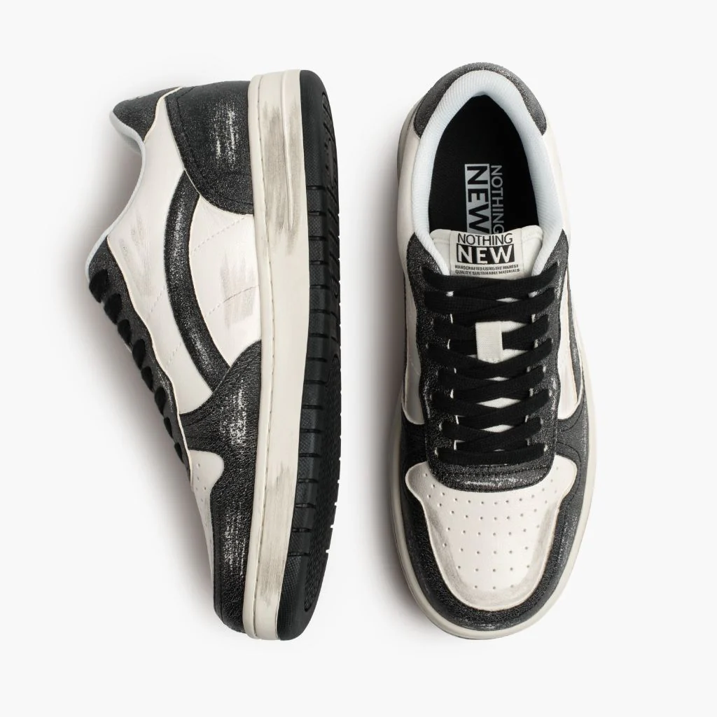 Women's Cross Court | Black x White - Image 3