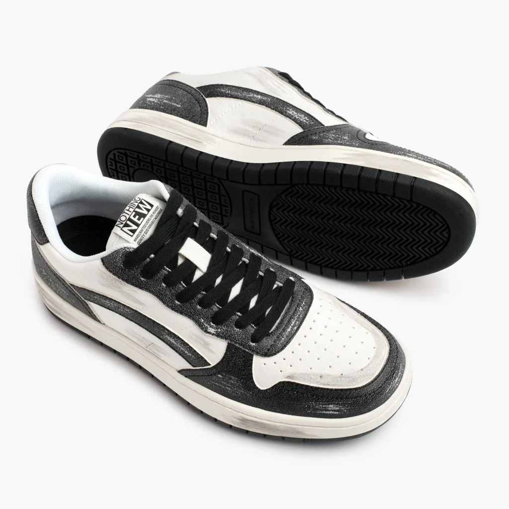 Women's Cross Court | Black x White - Image 4