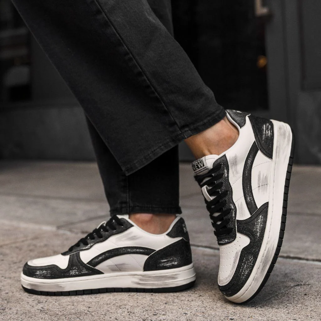 Women's Cross Court | Black x White - Image 7