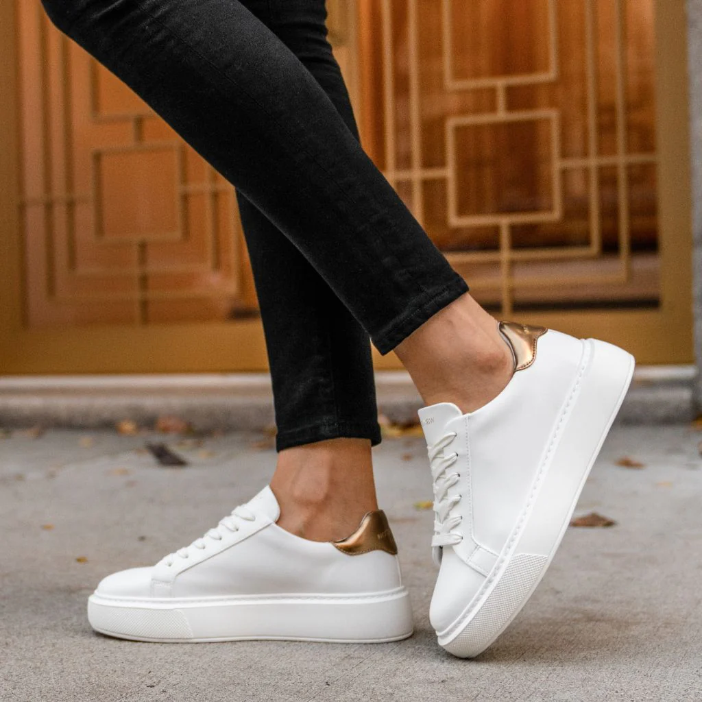 Women's Grand | White x Gold - Image 6