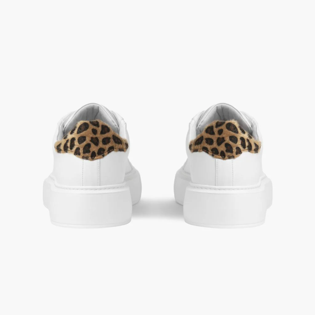 Women's Grand | White x Leopard - Image 4