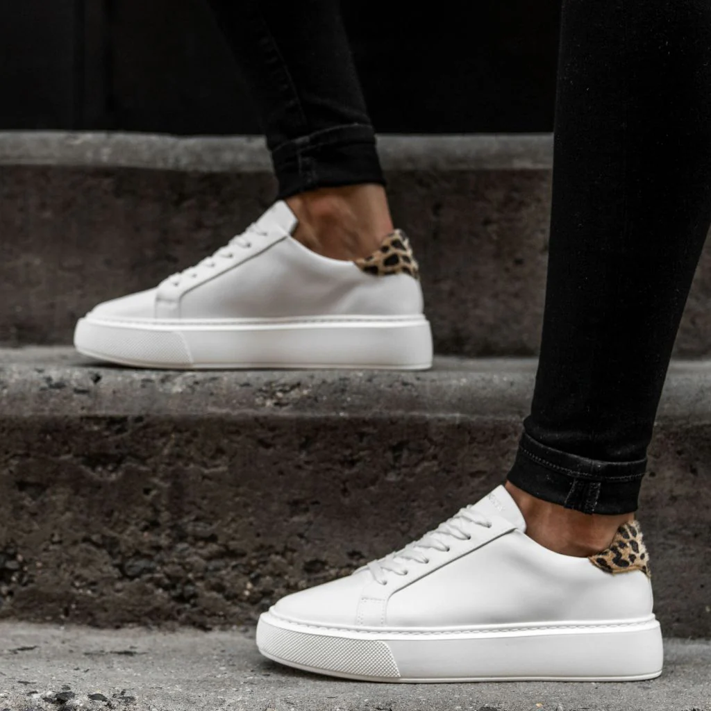 Women's Grand | White x Leopard - Image 7