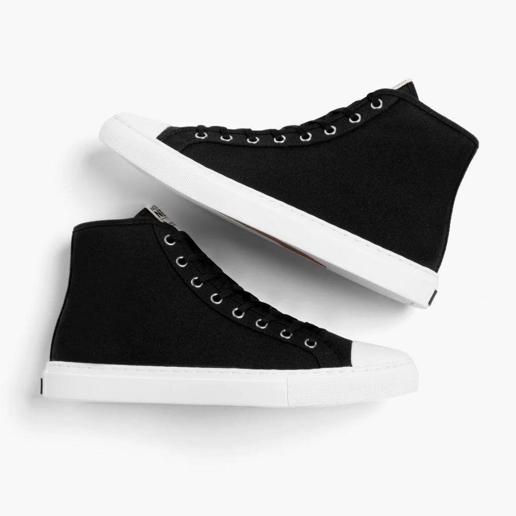 Women's Classic High Top | Black x White - Image 5