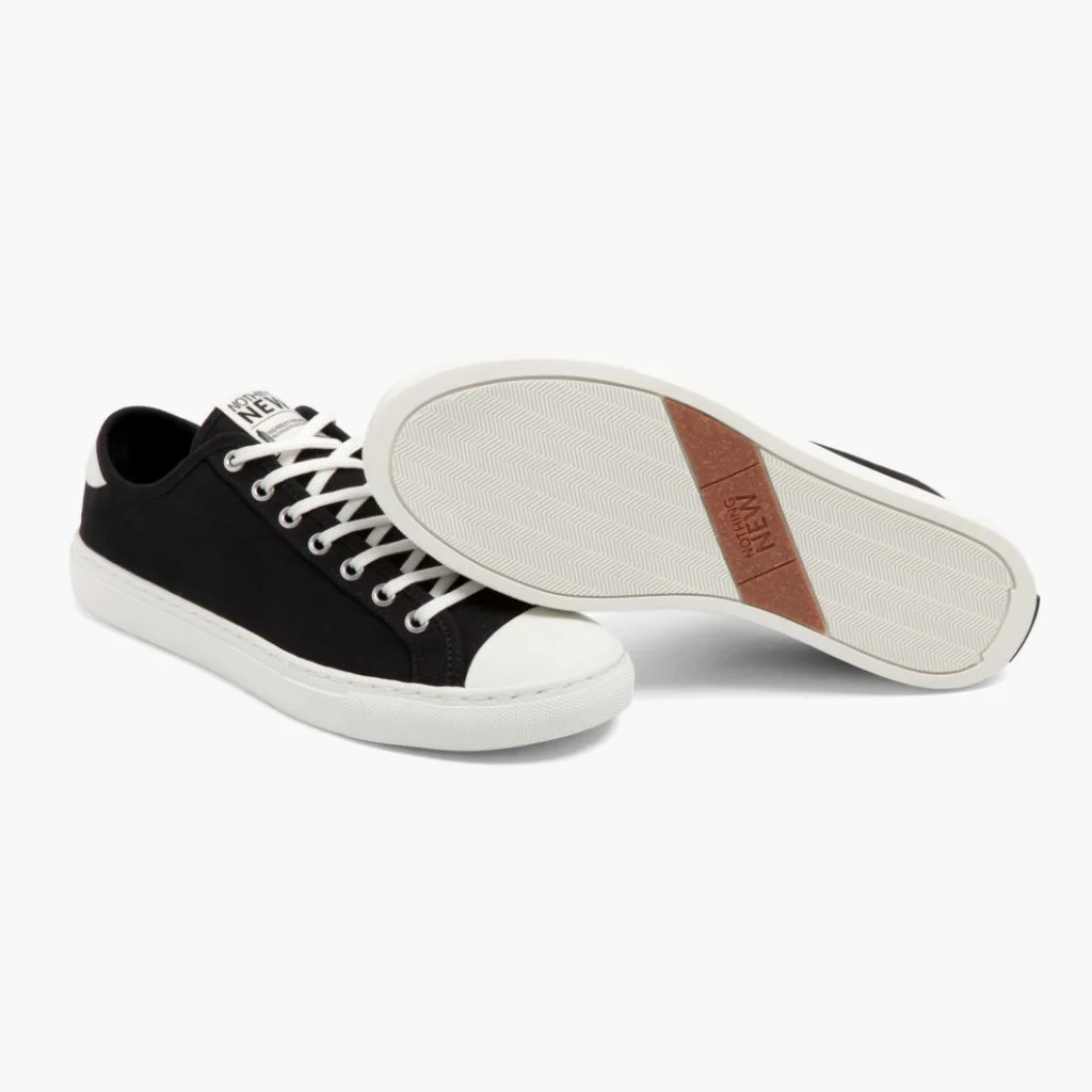 Women's Classic Low Top | Black x Off-White - Image 3
