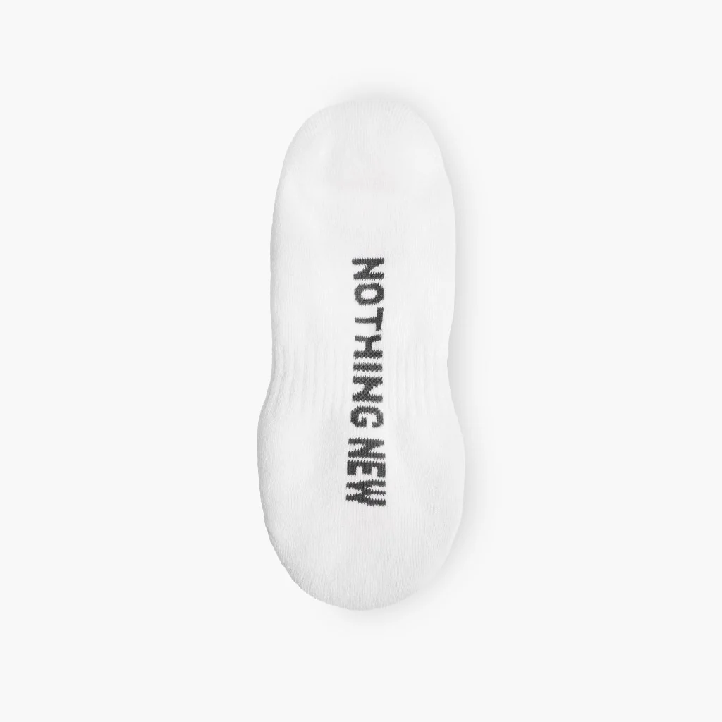 Women's Eco-Friendly No Show Socks | White - Image 3
