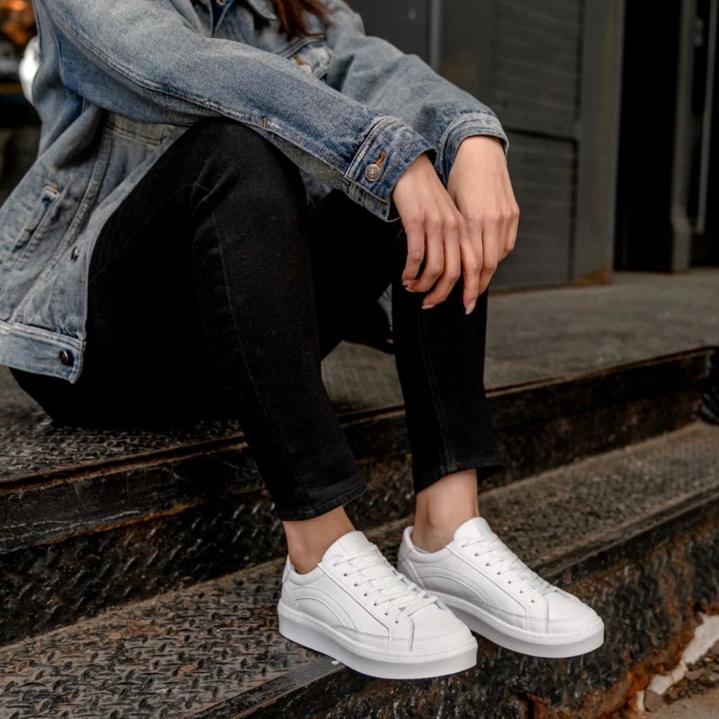 Women's Saga One Platform | White - Image 7