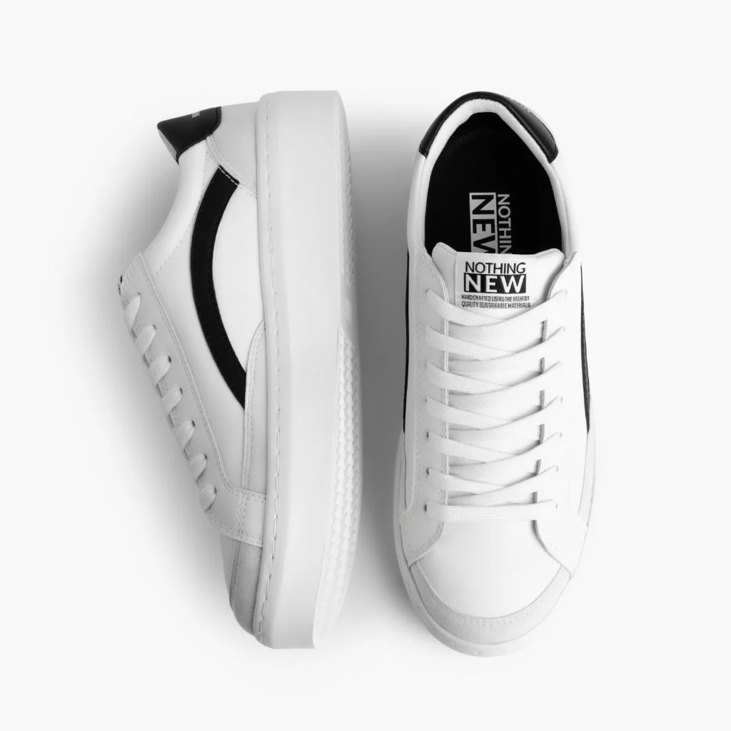 Women's Saga One Platform | White x Black - Image 3
